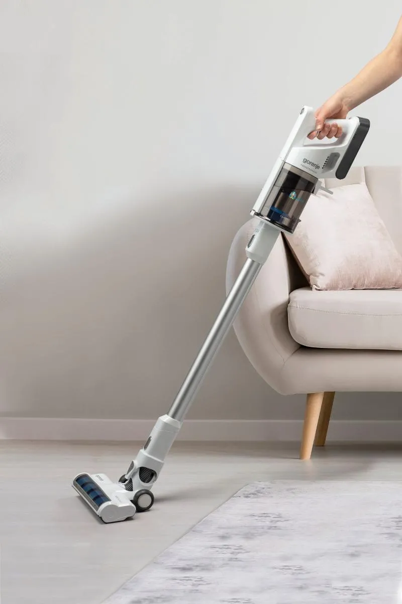 Вертикальный Пылесос Gorenje SVC252FMWT, Белый