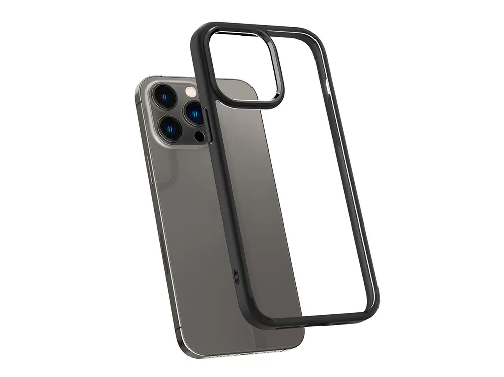 Spigen iPhone 14 Pro, Ultra Hybrid, Matte Black