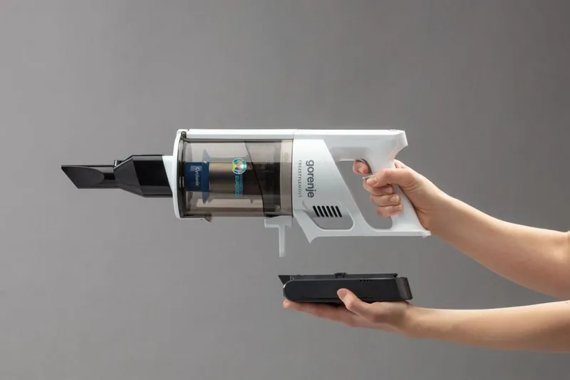 Вертикальный Пылесос Gorenje SVC252FMWT, Белый