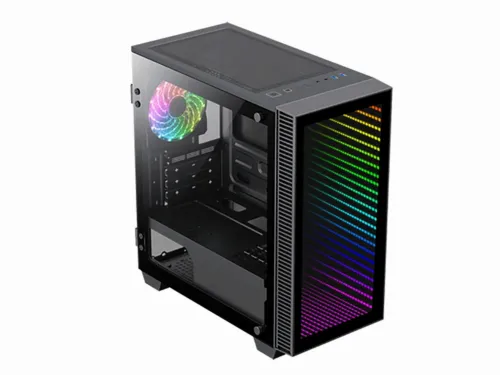 Компьютерный корпус Gamemax H608, Mini-Tower, ATX, Чёрный