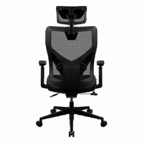Игровое кресло ThunderX3 Yama1, Искусственная кожа, Чёрный/Голубой