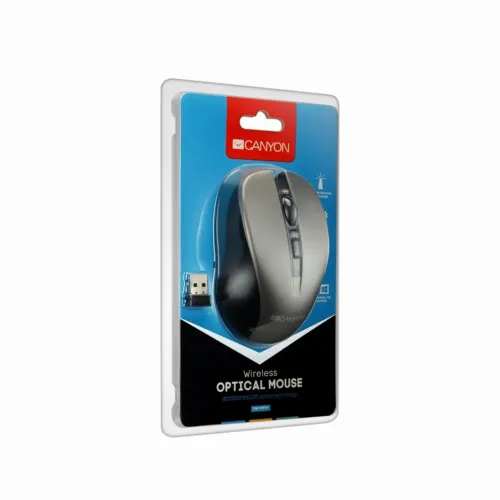 Mouse Wireless Canyon MW-1, Gri