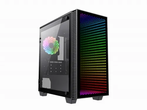 Компьютерный корпус Gamemax H608, Mini-Tower, ATX, Чёрный