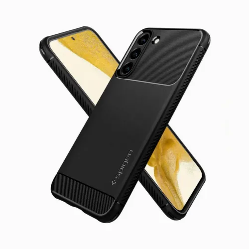 Spigen Samsung S22+, Rugged Armor, Matte Black