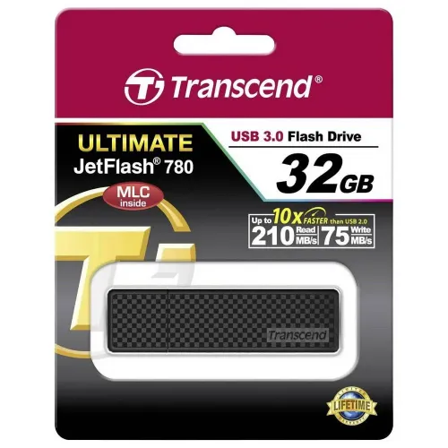 Memorie USB Transcend JetFlash 780, 32GB, Negru
