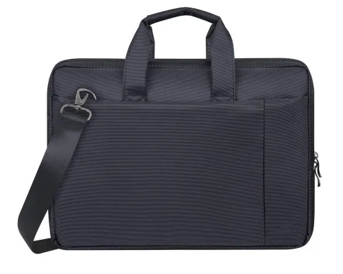 Geantă pentru Laptop RivaCase Central, 15.6", Poliester, Negru