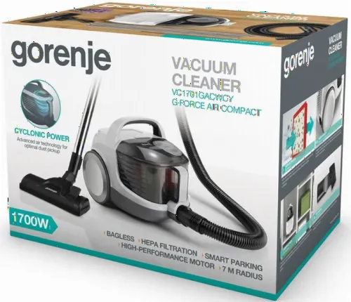 Aspirator Vertical Gorenje SVC252FMWT, Alb