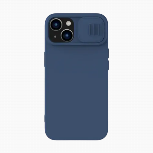 Nillkin Apple iPhone 14 Plus, CamShield Silky Silicone Case, Midnight Blue