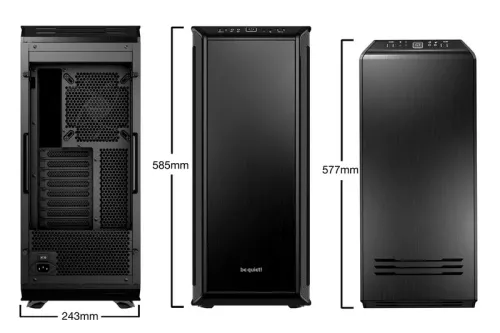 Carcasă PC be quiet! Dark Base 900, Midi-Tower, ATX PS2 , Negru