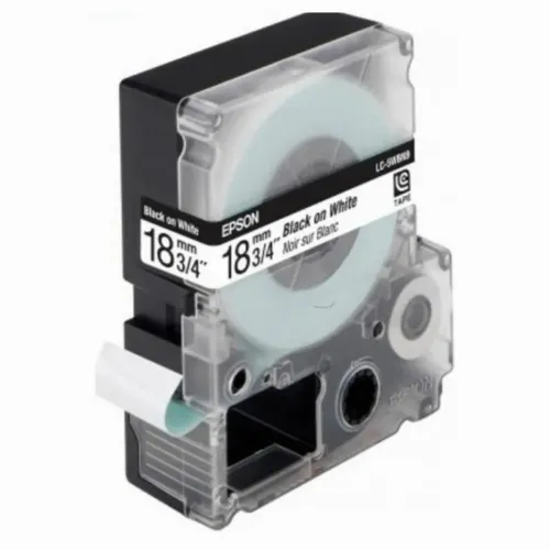 Картридж с лентой Epson LK-5WBW, 18 мм x 9 м