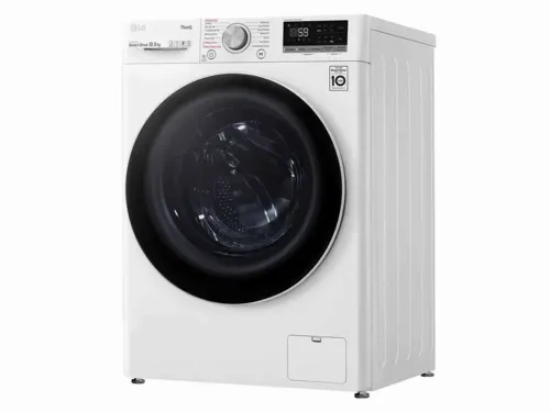 Mașină de spălat LG F4WV510S0E, 10,5kg, Alb