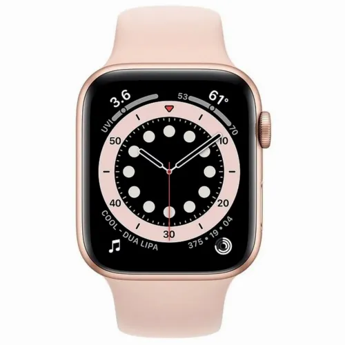 Умные часы Apple Watch Series 6 GPS MG123, 40мм, Алюминиевый корпус со спортивным ремешком Pink Sand