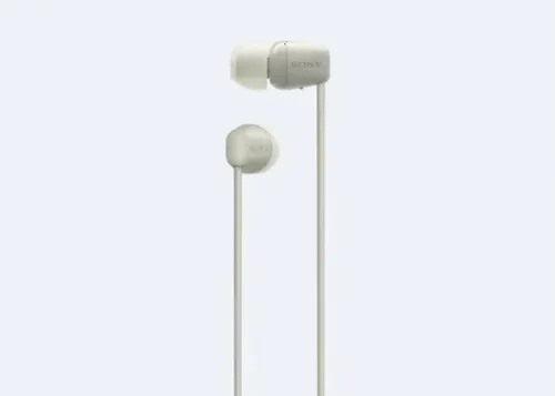 Наушники SONY WI-C100, Бежевый