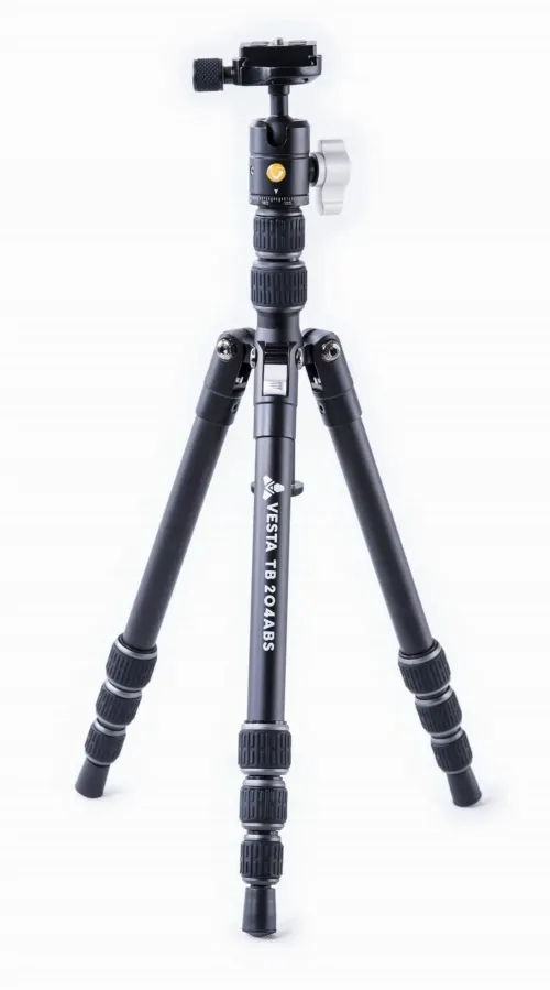 Tripied Foto-Video Vanguard VESTA TB 204ABS, Cap trepied de minge, Negru