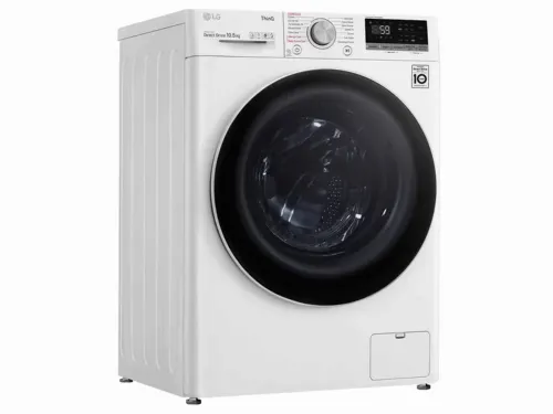 Mașină de spălat LG F4WV510S0E, 10,5kg, Alb