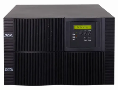 Источник бесперебойного питания PCM EBP for VRT-10K, Онлайн, 10000VA, Крепление в стойку