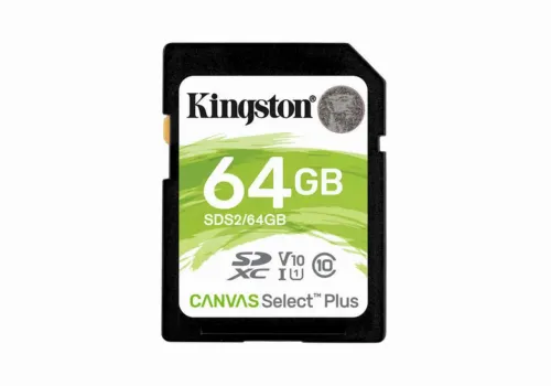 Card de Memorie Kingston Canvas Select Plus, 64GB (SDS2/64GB)