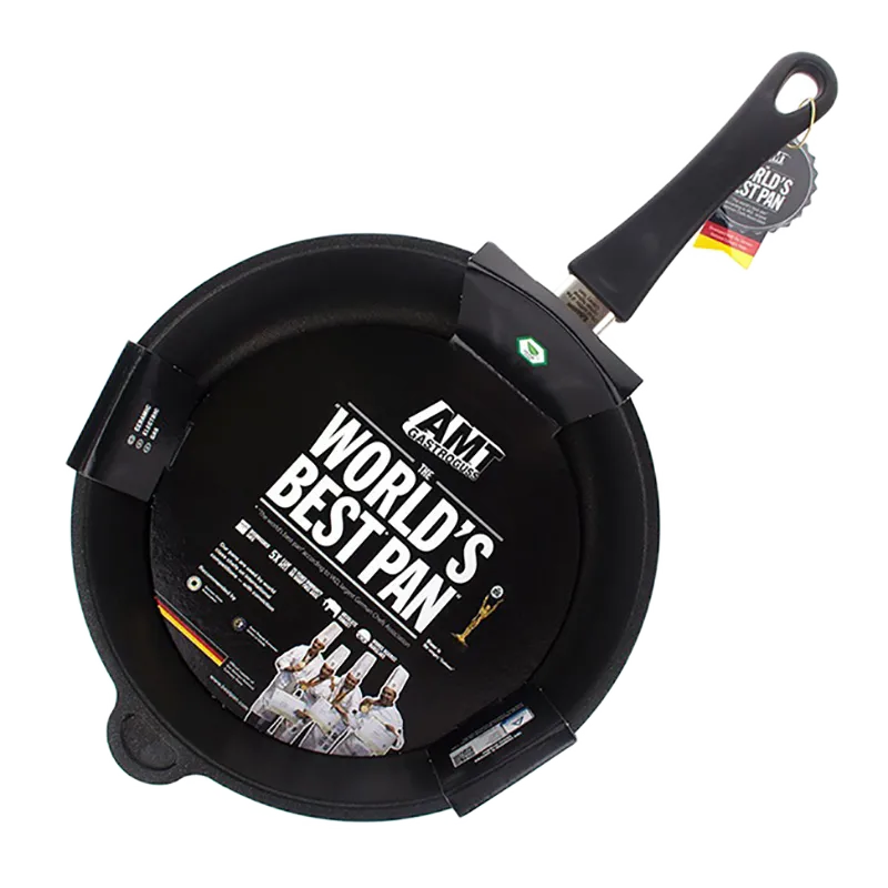 Cratița AMT Gastroguss AMT-728-E, 3,8L, 28cm, Negru — 4