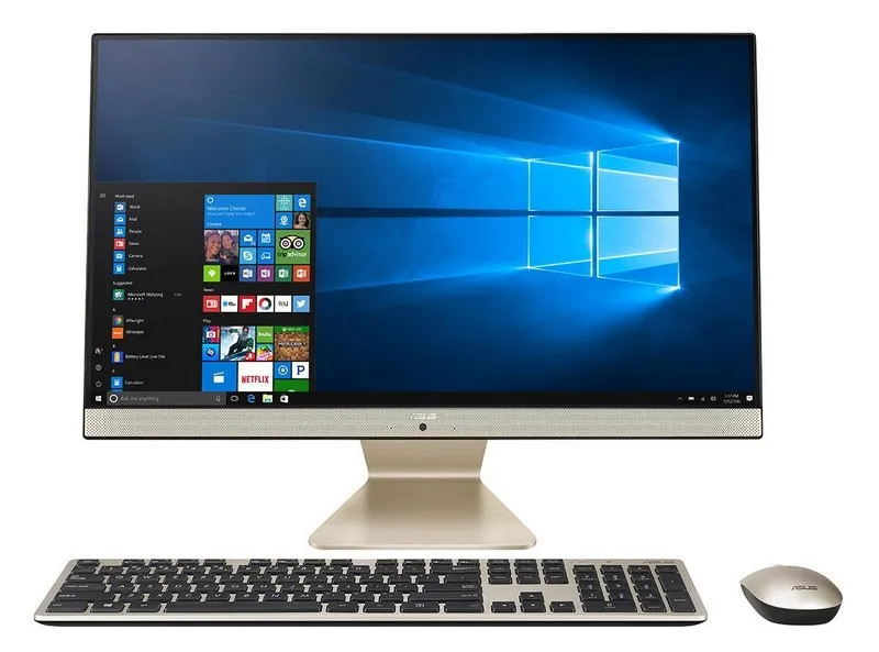 Computer All-in-One ASUS V241, 23,8", Intel Core i7-1165G7, 8GB/512GB, Windows 11 Home, Negru