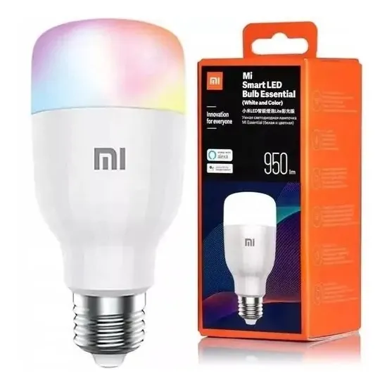 Умная лампочка Xiaomi Smart Bulb, E27, Многоцветная