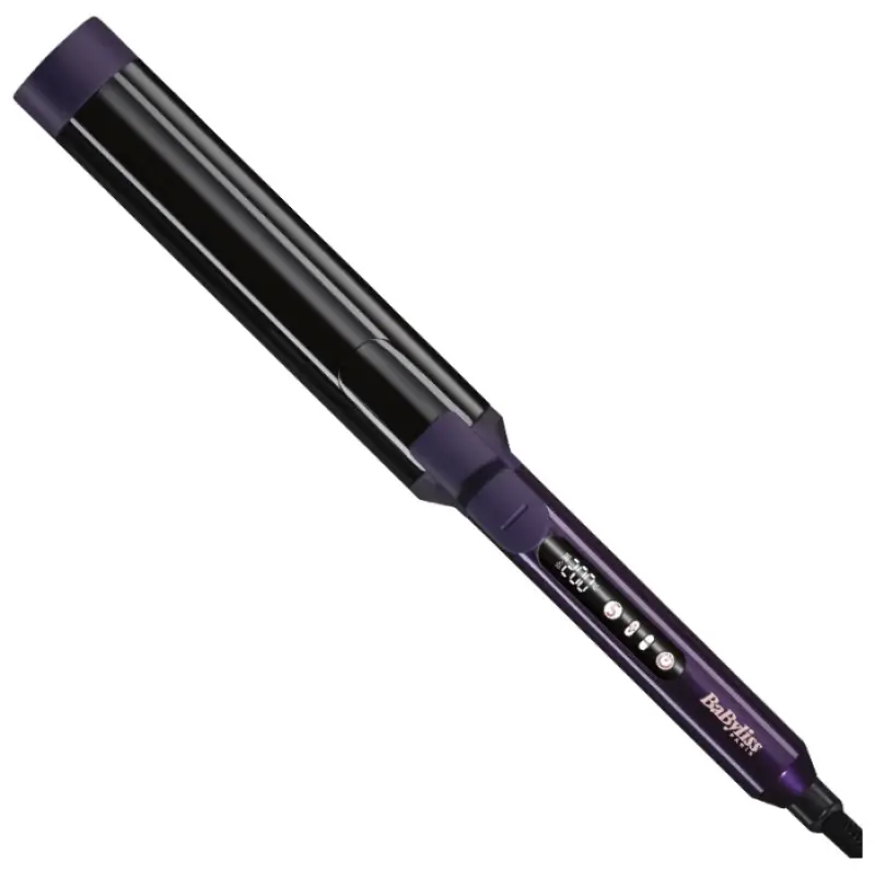 Ondulator de păr BaByliss Sensitive C638E, Negru | Violet