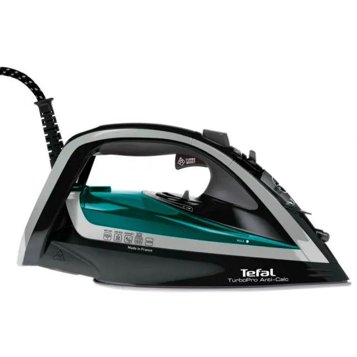 Fier de călcat Tefal Turbo Pro, 2600W, Negru