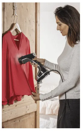 Aparat de călcat vertical cu aburi Tefal DT8150E0, Gri