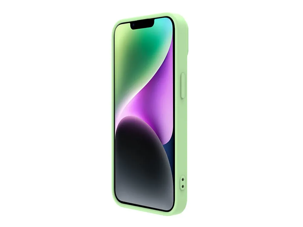 Nillkin Apple iPhone 14 Plus, CamShield Silky Silicone Case, Mint Green