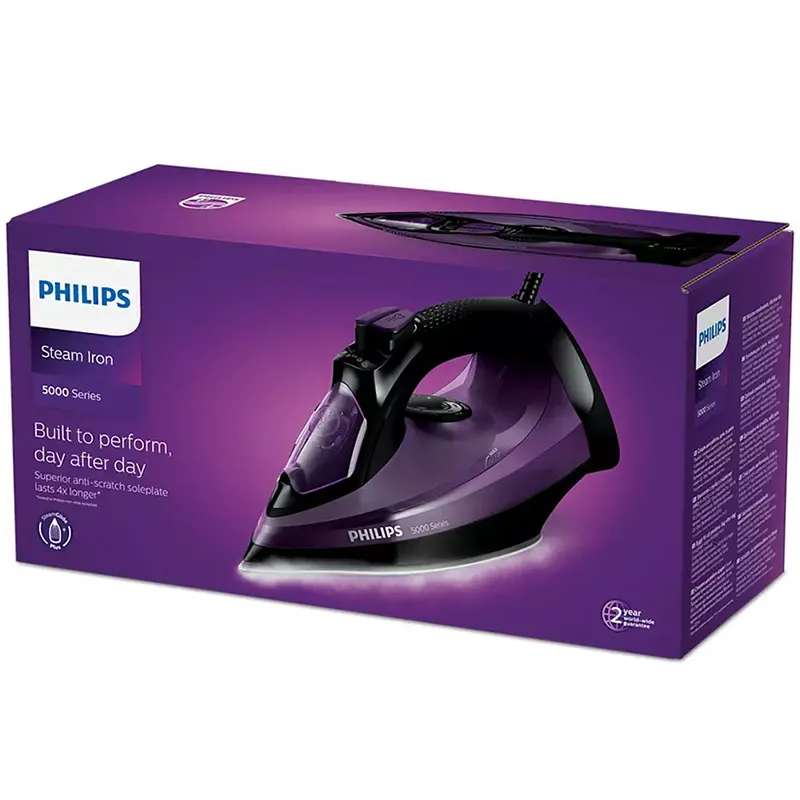 Утюг PHILIPS DST5030/80, 2400Вт, Фиолетовый