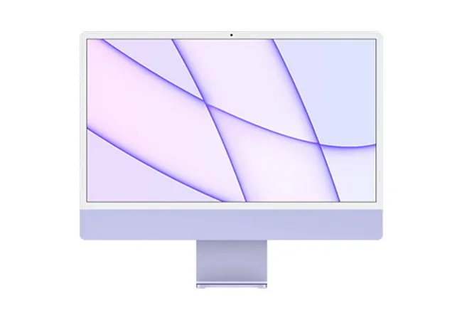 Моноблок Apple iMac A2438, M1 with 8-core CPU and 8-core GPU, 16ГБ/512Гб, macOS Big Sur, Purple