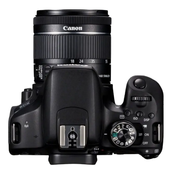 Зеркальный фотоаппарат Canon EOS 800D + 18-55 IS, Чёрный