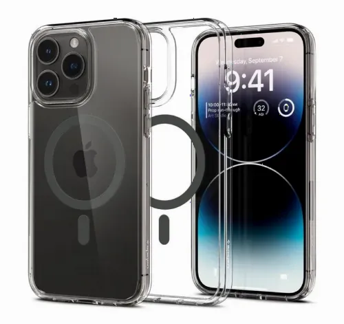 Spigen iPhone 14 Pro, Ultra Hybrid Mag Magsafe, Graphite
