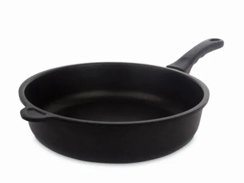 Сотейник AMT Gastroguss AMT-728-E, 3,8л, 28см, Чёрный