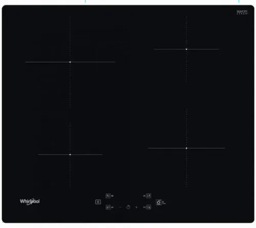 Plită cu inducție Whirlpool WS Q7360 NE, Negru