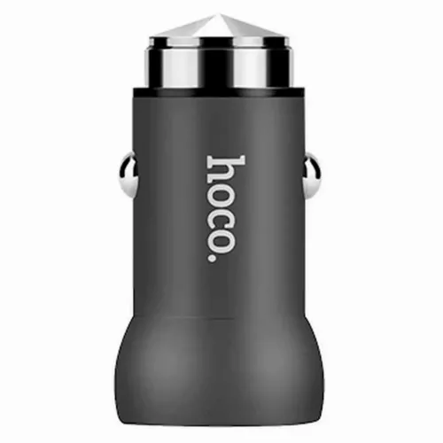 Incărcător auto Hoco Z4 Single USB charging adapter, QC2.0, 12W, Negru