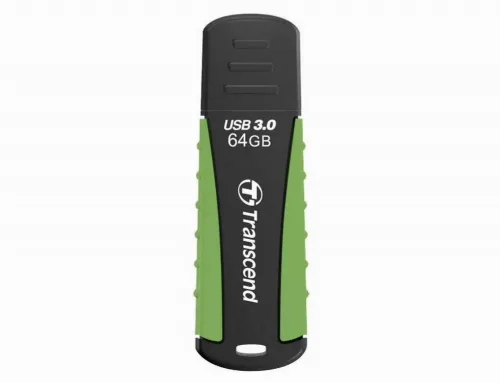 Memorie USB Transcend JetFlash 810, 64GB, Negru/Verde