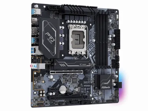 Placă de bază ASRock H670M PRO RS, LGA1700, Intel H670, Micro-ATX