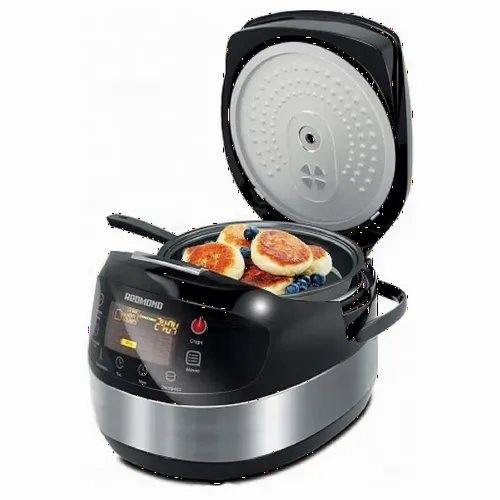Aparat de gătit multifuncțional Redmond MULTIKITCHEN, Negru / Oțel Inoxidabil