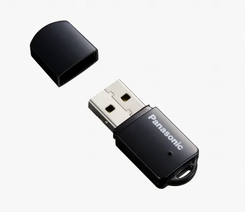 Двухдиапазонный USB-модуль WiFi Panasonic AJ-WM50E, Черный