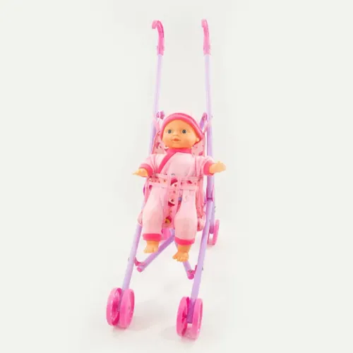 Кукла с коляской Baella Baby ICOM 7127803