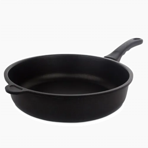 Сотейник AMT Gastroguss AMT-728-E, 3,8л, 28см, Чёрный