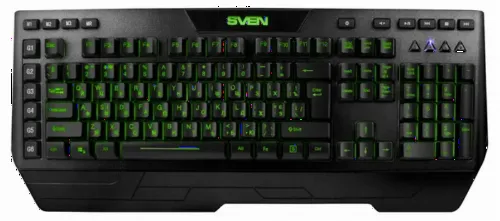 Tastatură SVEN KB-G9600, Cu fir, Negru