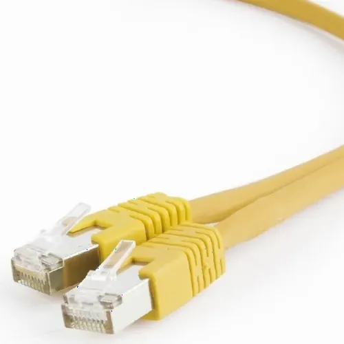 Patch cord Cablexpert PP6U-0.5M/Y, Cat6 UTP, 0,5m, Galben