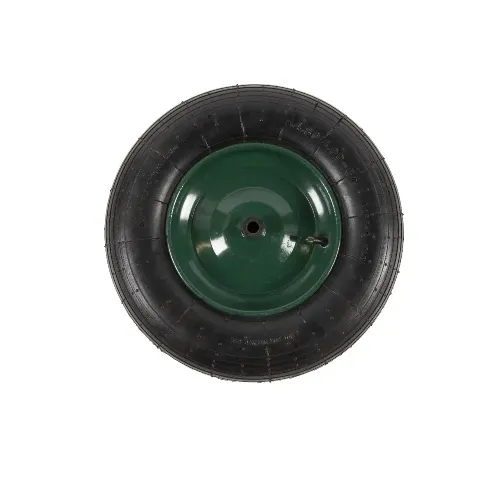 Roata verde 400-8 pentru ax mic ECO