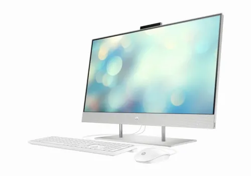 Моноблок HP 7-dp1033ur, 27", Intel Core i3-1125G4, 8Гб/512Гб, FreeDOS, Серебристый