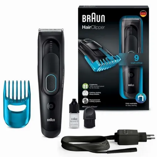 Aparat de tuns Braun HC5010, Negru