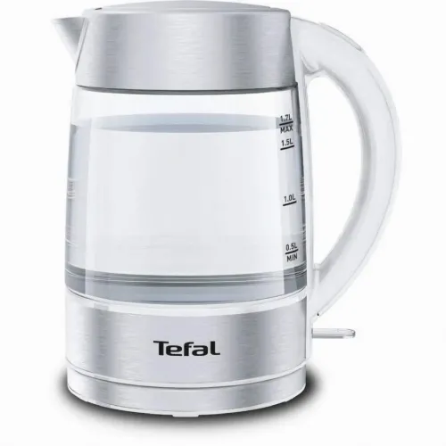 Fierbător electric Tefal Glass, Alb
