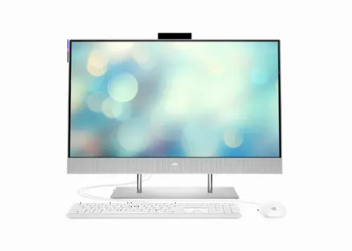 Моноблок HP 7-dp1033ur, 27", Intel Core i3-1125G4, 8Гб/512Гб, FreeDOS, Серебристый
