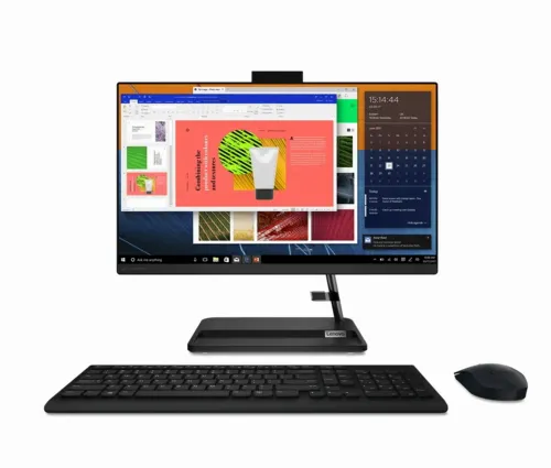 Моноблок Lenovo IdeaCentre 3 22ITL6, 21,5", Intel Core i5-1135G7, 8Гб/512Гб, Без ОС, Черный