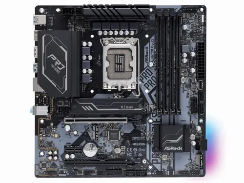 Placă de bază ASRock H670M PRO RS, LGA1700, Intel H670, Micro-ATX